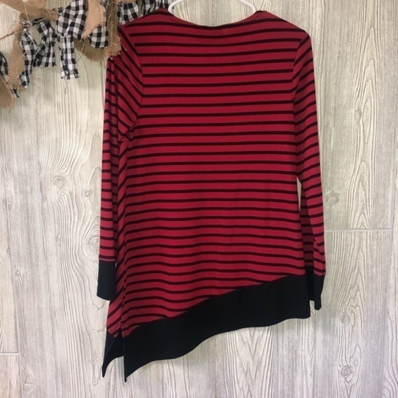 Chicos stripped long sleeve top Small - Picture 7 of 8